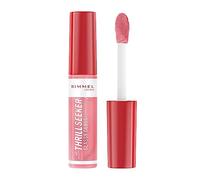 Rimmel Thrillseeker Glassy Gloss 500 Pine to the Apple, Hydrating Shine, Hyaluronic Acid, Anti-Oxidant Complex, Non-Sticky, Big Applicator, Healthy-Looking Lips, Delicious Scent, Vegan, Cruelty Free