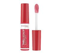 Rimmel Thrillseeker Glassy Gloss 600 Berry Glace, Hydrating Shine, Hyaluronic Acid, Anti-Oxidant Complex, Non-Sticky, Big Applicator, Healthy-Looking Lips, Delicious Scent, Vegan, Cruelty Free