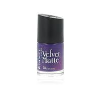 Rimmel Velvet Matte Nail Polish 12ml - 016 Purple Opulence