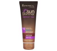 Rimmel Water Resistant Instant Tan Wash Off Medium Matte- 125ml 125 ml