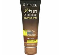 Rimmel Water Resistant Instant Tan Wash Off Medium Shimmer- 125ml 125 ml