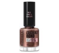 Rimmel Wonder'Bond Care + Colour Nail Polish 007 Cappuccino