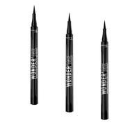 Rimmel Wonder'Ink Eyeliner 001 Black Eyeliner (Pack of 3)