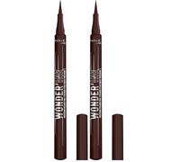 Rimmel Wonder'Ink Eyeliner 002 Spiced Chestnut Brown (Pack of 2)