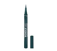 Rimmel Wonder'Ink Eyeliner 004 Velvet Ivy Green | Waterproof matte eyeliner pen with precision felt tip for bold, smudge-proof lines that last all day