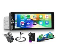 Rimoody RDS Single Din Carplay Car Stereo Wireless Android Auto