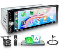 Rimoody Single Din Wireless CarPlay Car Stereo Android Auto
