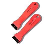 Rimpro-Tec PPF & Tints Plastic Scraper for Cleaning Hard Stubborn Stains and Dirt on Windows - Cleaning Tool Sticker Remover - Plastic Razor Blade Scraper for Removing Vinyl Decals Stickers 2-Pack