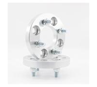 Rims Spacers PCD 4x108 4x4.25" To 4x100 CB 71 Thickness 15/20/25mm Studs 12x1.5 Car Rims Accessories 2 Pcs Adapters Aluminum(15mm)