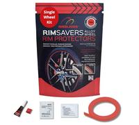 Rimsavers Rim Protector Red - Covers 1 Wheel Only