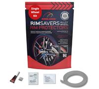 Rimsavers Rim Protector Silver - Covers 1 Wheel Only