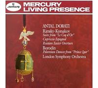 Rimsky Korsakov: Capriccio Espagnol / Suite from Le Coq d'Or / Russian Easter Overture / Borodin: Polovtsian Dances