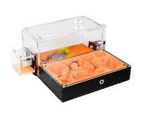 RIMSUNTA Terra Core M Ant Nest - Modular Formicarium with Large Chamber Layout, Controlled Hydration & Expansion Ports for Medium Colonies