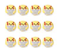 Rimvoe 12pcs Emotional Support Softball Crochet, Softball Gifts for Lovers Players, with Encouragement Message Card