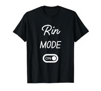Rin Mode On Name Value Graphic T-Shirt, Men, Black, M
