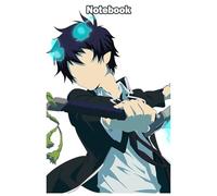 Rin Okumura Ao No Exorcist Blue Exorcist Notebook: Blank Lined Journal 110 Pages, Size 6'' x 9'' inches, suitable for taking notes