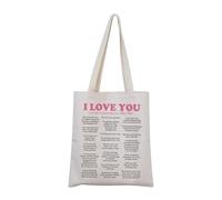 Rina Kent Merch Legacy of Gods Quotes Rina Kent Fans Gift Rina Kent Era Tote Bag (ILOVEYOU Tote)