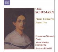 Rinaldi, Mahler Sinf, Nicolosi – Clara Schumann: Piano Concerto & Piano Trio – NAXOS
