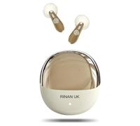 RINAN UK Wireless Earbuds, Bluetooth 5.4 Headphones In Ear with 6 ENC + ANC + Wind Noise Cancelling Mics, Bluetooth Earbuds Deep Bass Stereo Sound, 42H Playtime Wireless Earphones IPX7 Waterproof