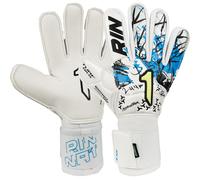 Rinat Asimetrik Turf Adult Goalkeeper Gloves, White, Size 10