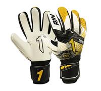 Rinat Fiera Prime Gold Junior Goalkeeper Gloves, Gold, Size 5