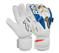 Rinat Goalkeeper Gloves Egotiko Avenger Spine Turf Junior White Size 6