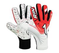 Rinat Goalkeeper Gloves Nkam AS Adult White Red Size 9