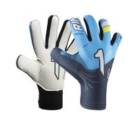 Rinat NKAM AS Football Goalkeeper Gloves Junior Blue Unisex Size 3