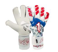 Rinat Xtreme Guard Dominius Premium Adult Goalkeeper Gloves, White, Size 9