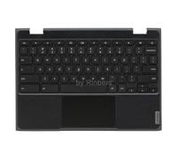 Rinbers Laptop Palmrest Upper Case with US Keyboard and Touchpad Assembly Replacement for Lenovo Chromebook 11 100e 2nd Gen AST 82CD 5CB0Z21474 (NOT for 100e Gen 2 MTK Version 81QB)