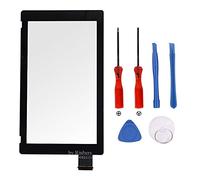 Rinbers® Outer Lens LCD Touch Screen Digitizer Front Panel Replacement Part for Nintendo Switch NS 2017 with Opening Tool