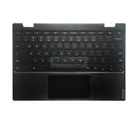 Rinbers Palmrest Upper Case with US Keyboard and Touchpad Assembly Replacement for Lenovo Chromebook 11 100e 2nd Gen 81MA 5CB0T79741 GLKR 5CB0Y57920 (NOT for 100e Gen 2 MTK Version)