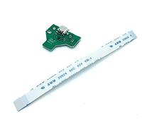 Rinbers® USB Charging Port Socket Board JDS-011 for SONY PS4 Controller with 12 Pin Cable