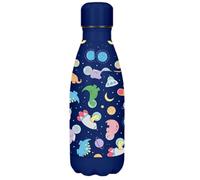 RINCS Essentials Kids Metal Water Bottles-350ml Capacity-Stylish and Fun Designs -Keeps Drinks Refreshingly Cold for Up to 24 Hours, Perfect Back-to-School Accessories for Kids (Space dinosaurs)