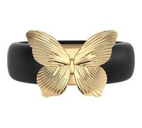 Rinfit Butterfly Silicone Ring with Stainless Steel Accent, Size 6, Silicone, No Gemstone