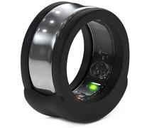 Rinfit Silicone Ring Protector Compatible with Samsung Galaxy Ring and Oura Ring - Smart Ring Cover - SportFit U.S. Design Patent -|Black, Size 10