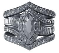 Rinfit Silicone Rings for Women,Bridal, Engagement Ring or Promise Ring with 2 Stackable Rings,Silicone Diamond Rings for Women, Silicone, not known