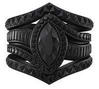 Rinfit Silicone Rings for Women,Bridal, Engagement Ring or Promise Ring with 2 Stackable Rings,Silicone Diamond Rings for Women, Silicone, not known