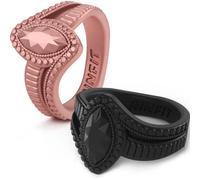 Rinfit Silicone Rings for Women - Promise Ring for Her - Rubber Wedding Bands Women - Marquise & Pear - Patented Design, Silicone, No Gemstone
