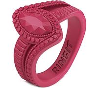 Rinfit Silicone Rings for Women - Promise Ring for Her - Rubber Wedding Bands Women - Marquise & Pear - Patented Design, Silicone, No Gemstone