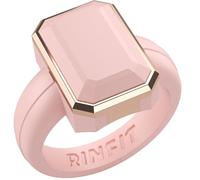 Rinfit Women's Silicone Rings - Anniversary Ring or Promise Ring for Her - Emerald Rubber Wedding Bands Women - Patented Design, Size 4, Silicone, No Gemstone