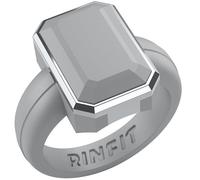 Rinfit Women's Silicone Rings - Anniversary Ring or Promise Ring for Her - Emerald Rubber Wedding Bands Women - Patented Design, Size 5, Silicone, No Gemstone