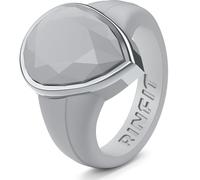 Rinfit Women's Silicone Rings - Engagement or Promise Rings for Her - Oversized Pear Silicone Wedding Bands Women - Patented Design, Size 10, Silicone & Stainless Steel, No Gemstone