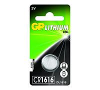 GP GPCR1616STD691C1 Button Cell CR1616 3V High Energy Low Self-Dis...