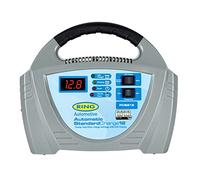 Ring Automotive 12A Car Battery Charger for Vehicles Up to 3.0L: Compatible for Lead Acid & Gel Batteries, Grey