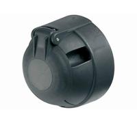 Ring Automotive 12N 7 Pin Plastic Socket With Rear Fog Cut Out - Connects Trailer Road Lights to Towing Vehicle