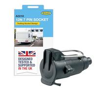 RING 12N 7 Pin Plastic Trailing Socket for Towing Electrics