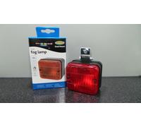 Ring Automotive Fog Lamp RL014, Dual Mount Red Rear Square Bracket