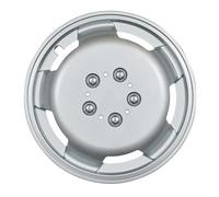 RING 15" Deep Dish Wheel Trims, Silver (Set of 4)