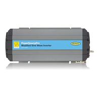 RING 2000W Modified Sine Wave Inverter - Double Socket: Compact Heavy Duty Extruded Casing